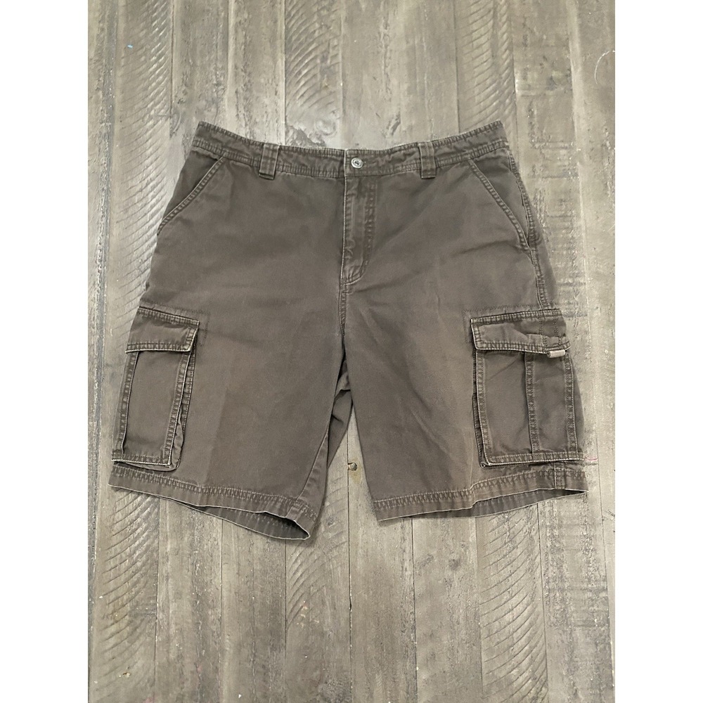 Vintage‎ Y2K Nike ACG Cargo Utility Shorts Mens 32 Khaki Brown Dad Outdoor Gorp